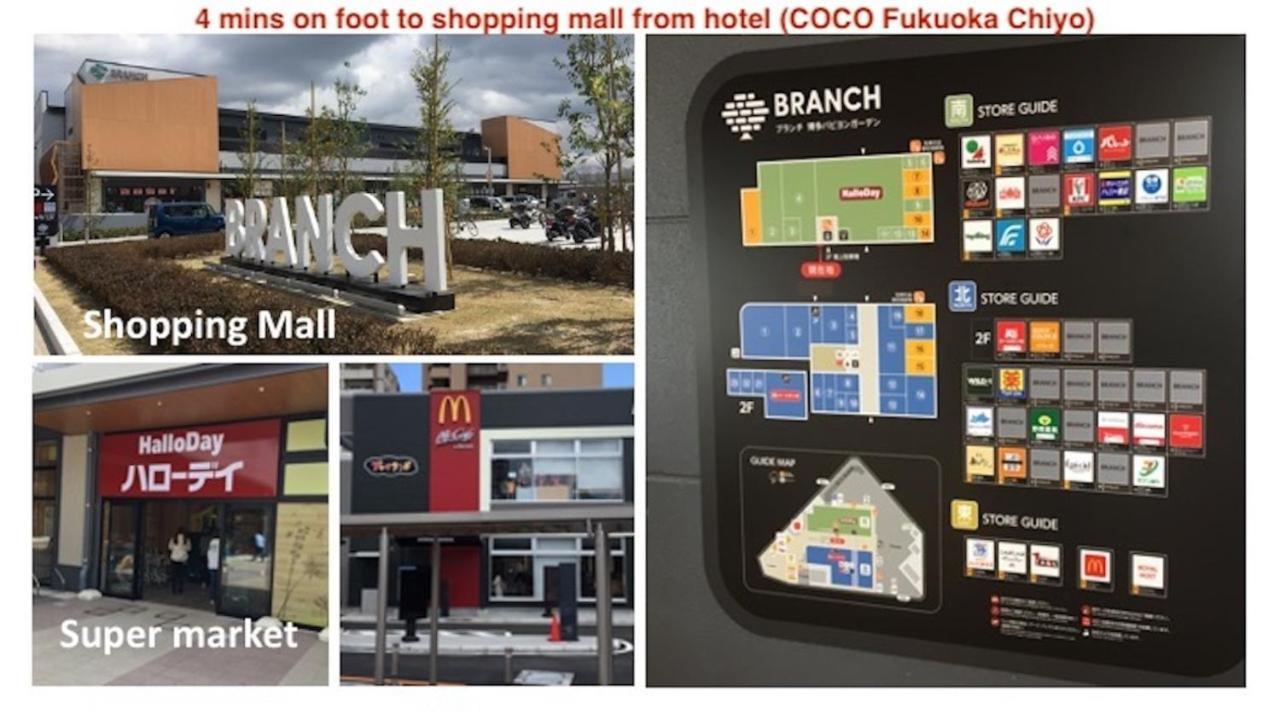 Coco Fukuoka Chiyo Leilighet Eksteriør bilde
